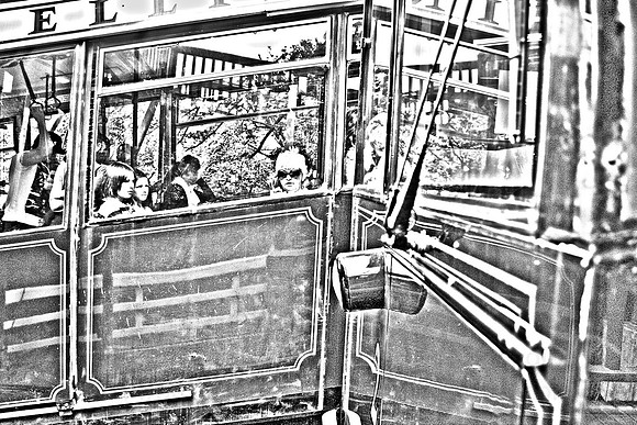 Tram cars